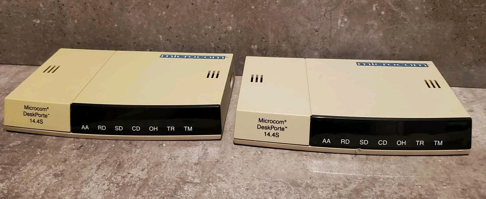 Microcom DeskPorte 14.4S 14,400 bps Modem X2…Untested Sold for Parts Only!