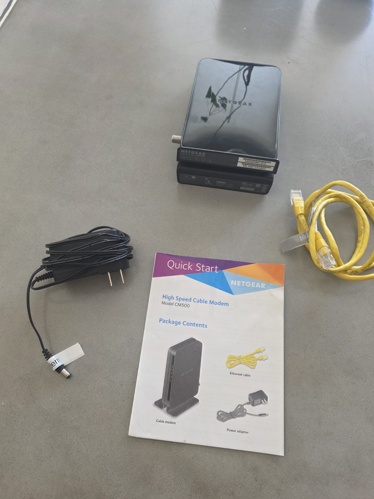 NETGEAR Cm500-1aznas 16×4 DOCSIS 3.0 Cable Modem Max Download Speeds of 686mbps