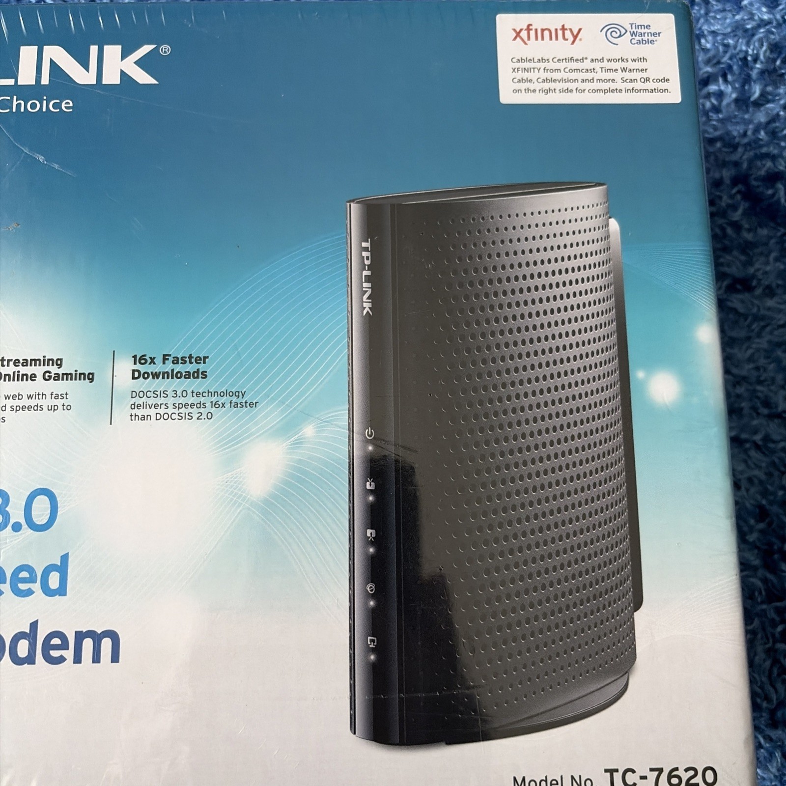 TP-LINK TC-7620 680Mbps Cable Modem