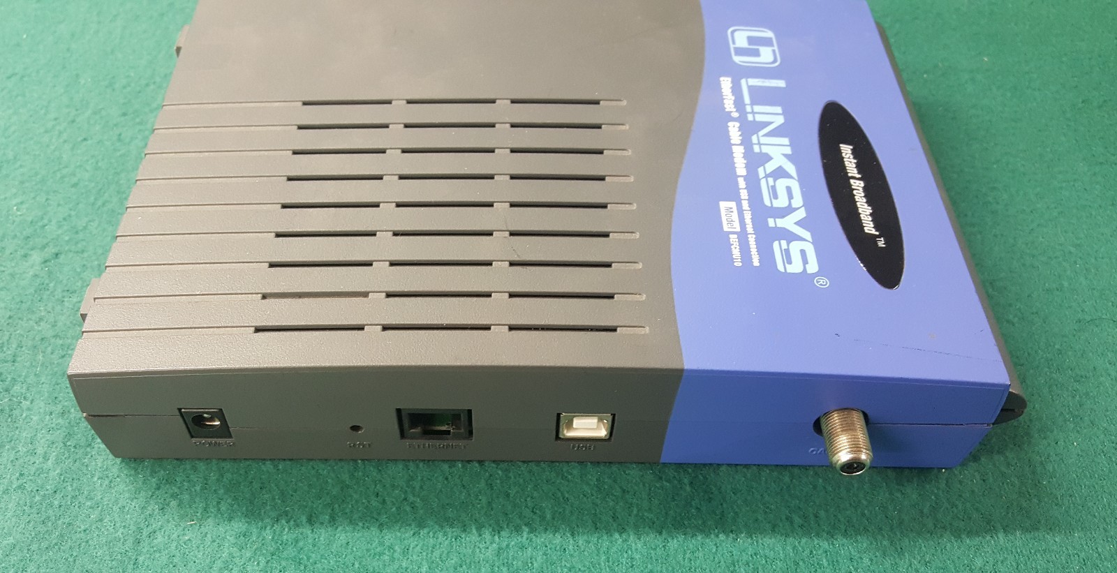 Linksys Cisco EtherFast Cable Modem USB/Ethernet BEFCMU10 Ver 1 V1 Version 1