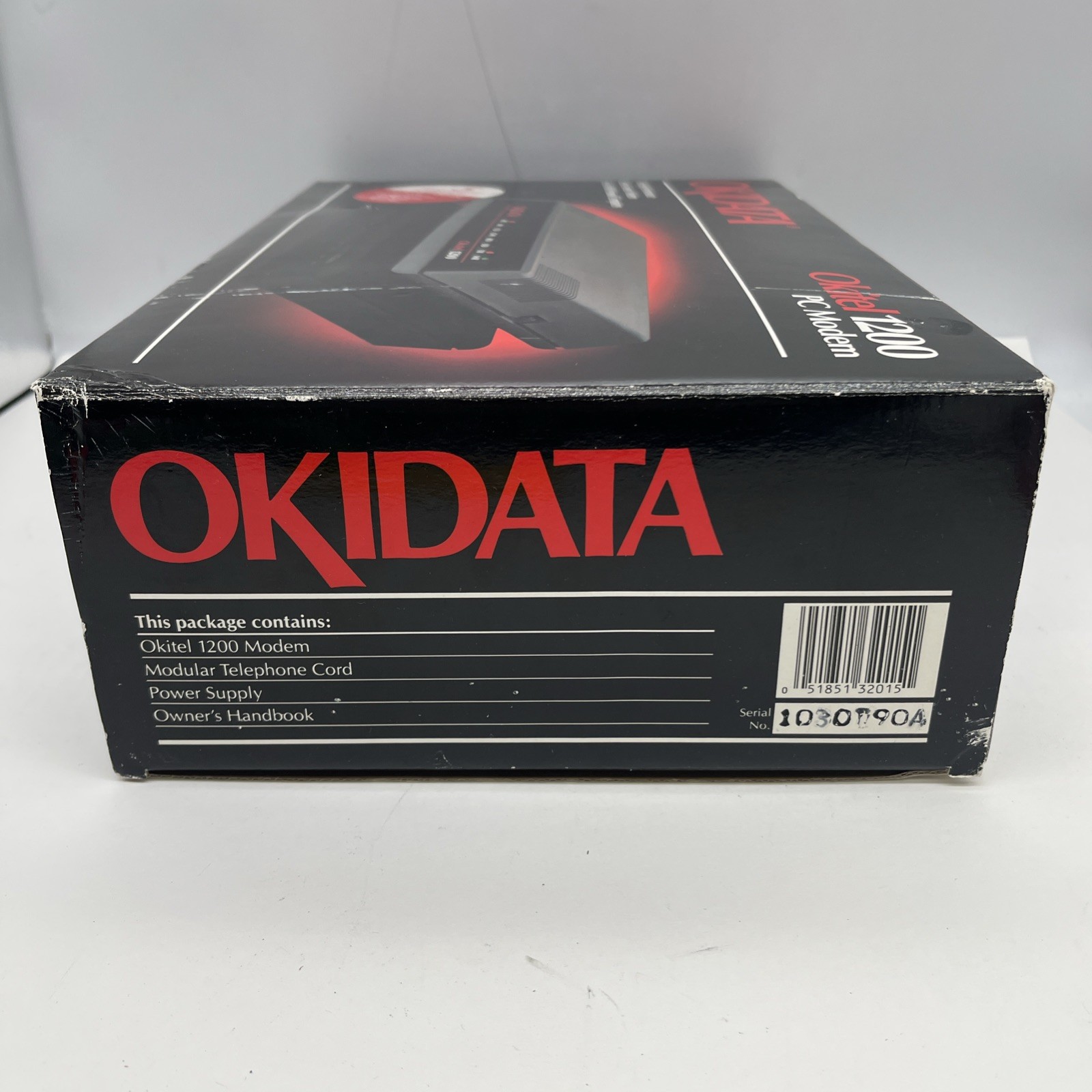 Vintage Okidata PC12P Okitel 1200 External Modem, Brand New In Box