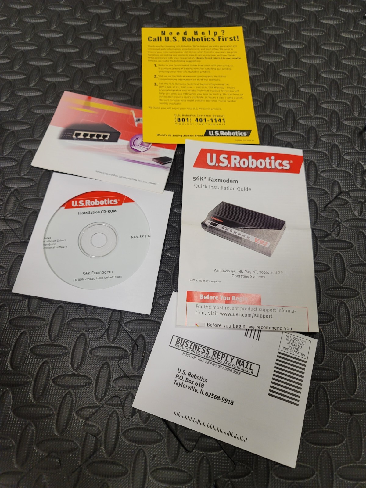 US Robotics 56K V.92 Fax Modem Model: 5686E