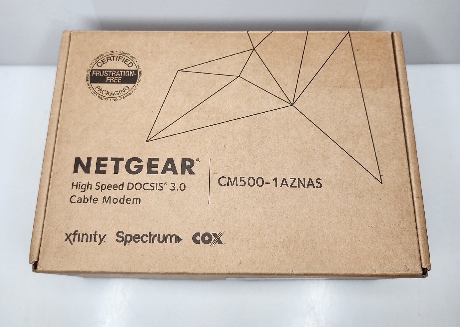 NETGEAR CM500-1AZNAS 16×4 DOCSIS 3.0 Cable Modem – New Open Box