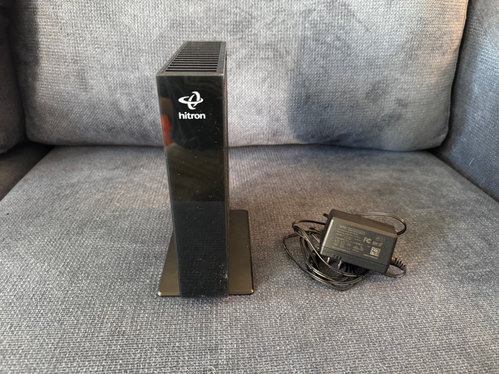 Hitron DOCSIS 3.1 Cable Modem w/ Power Adapter & Stand Black