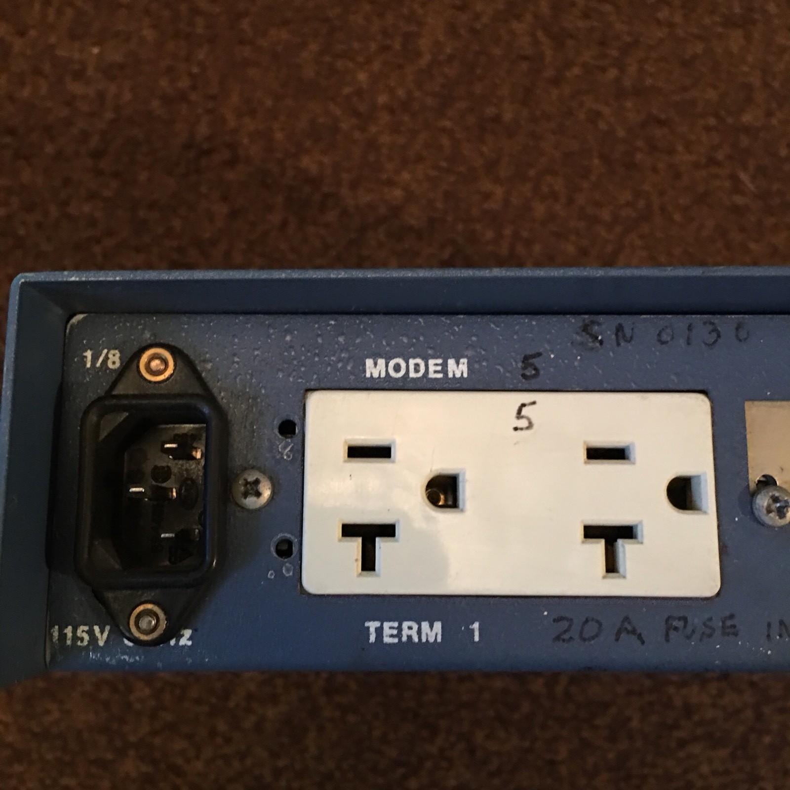 Paradyne Modem Model 835 Untested Parts Computer