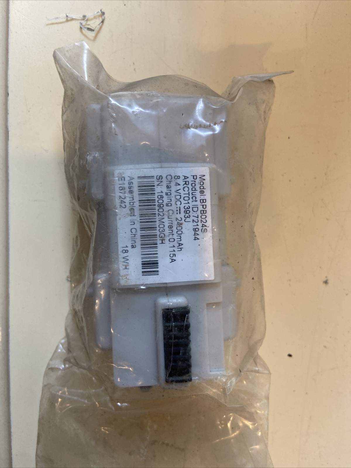 New Arris Cable Modem Backup Battery BPB024S 8.4VDC 721944 2600mAh