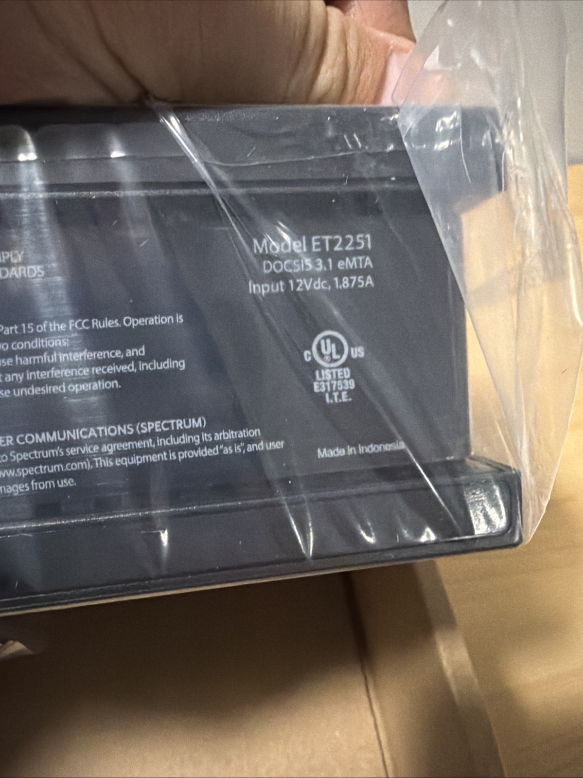 NEW Spectrum EN2251 D3.1 2.5G eMTA Modem