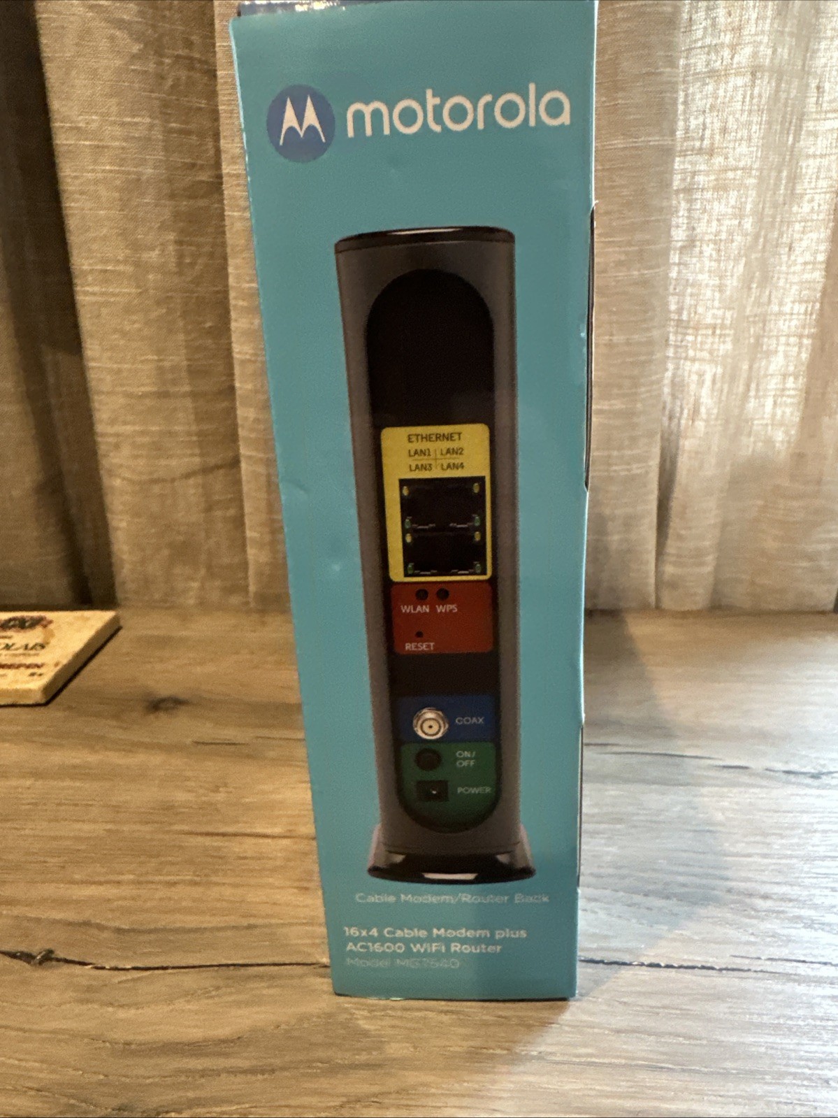 Motorola MG7540 16×4 Cable Modem Plus AC1600 Gigabit Router – NEW