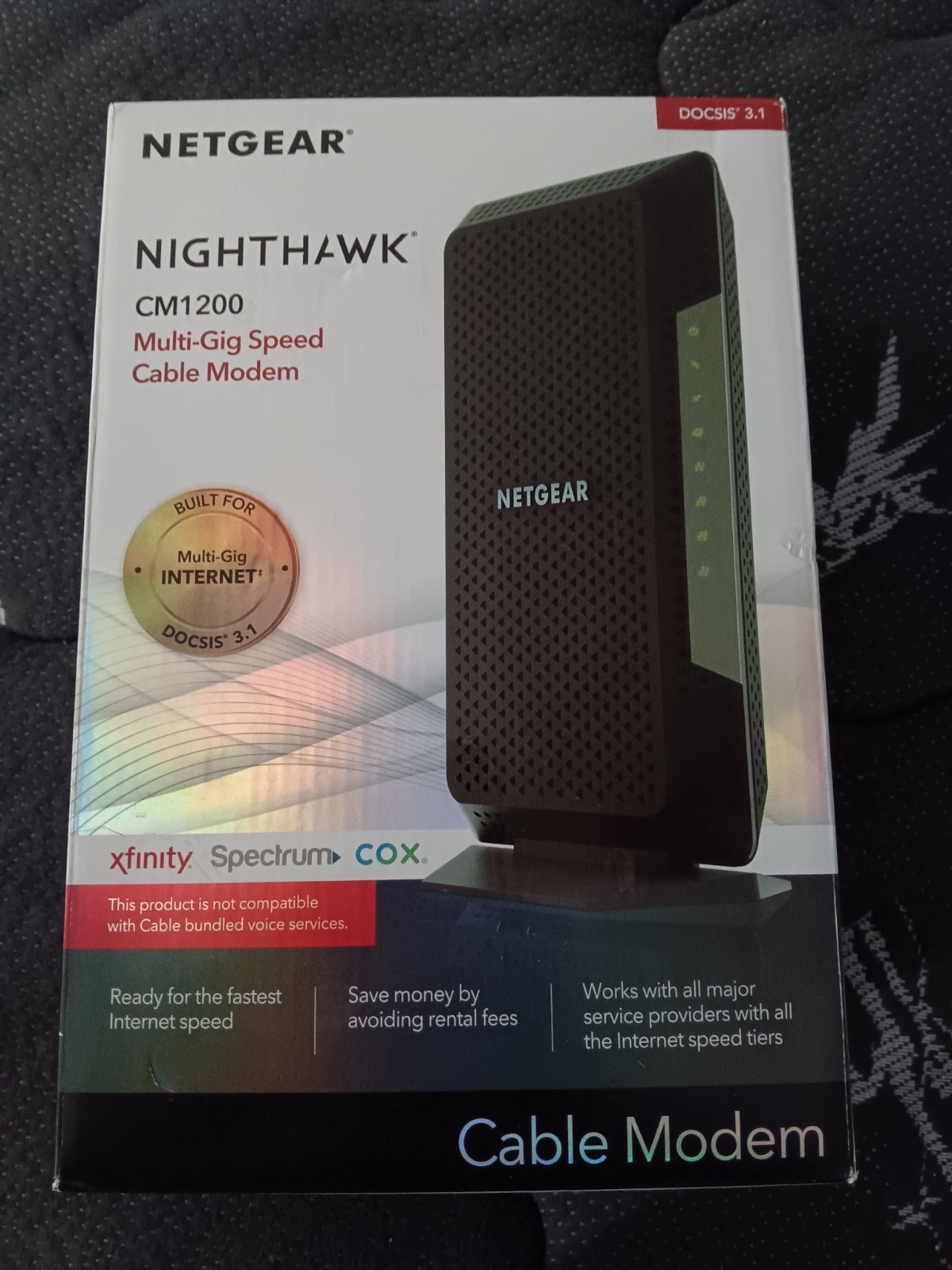 NETGEAR CM600-1AZNAS 960Mbps DOCSIS 3.0 Cable Modem