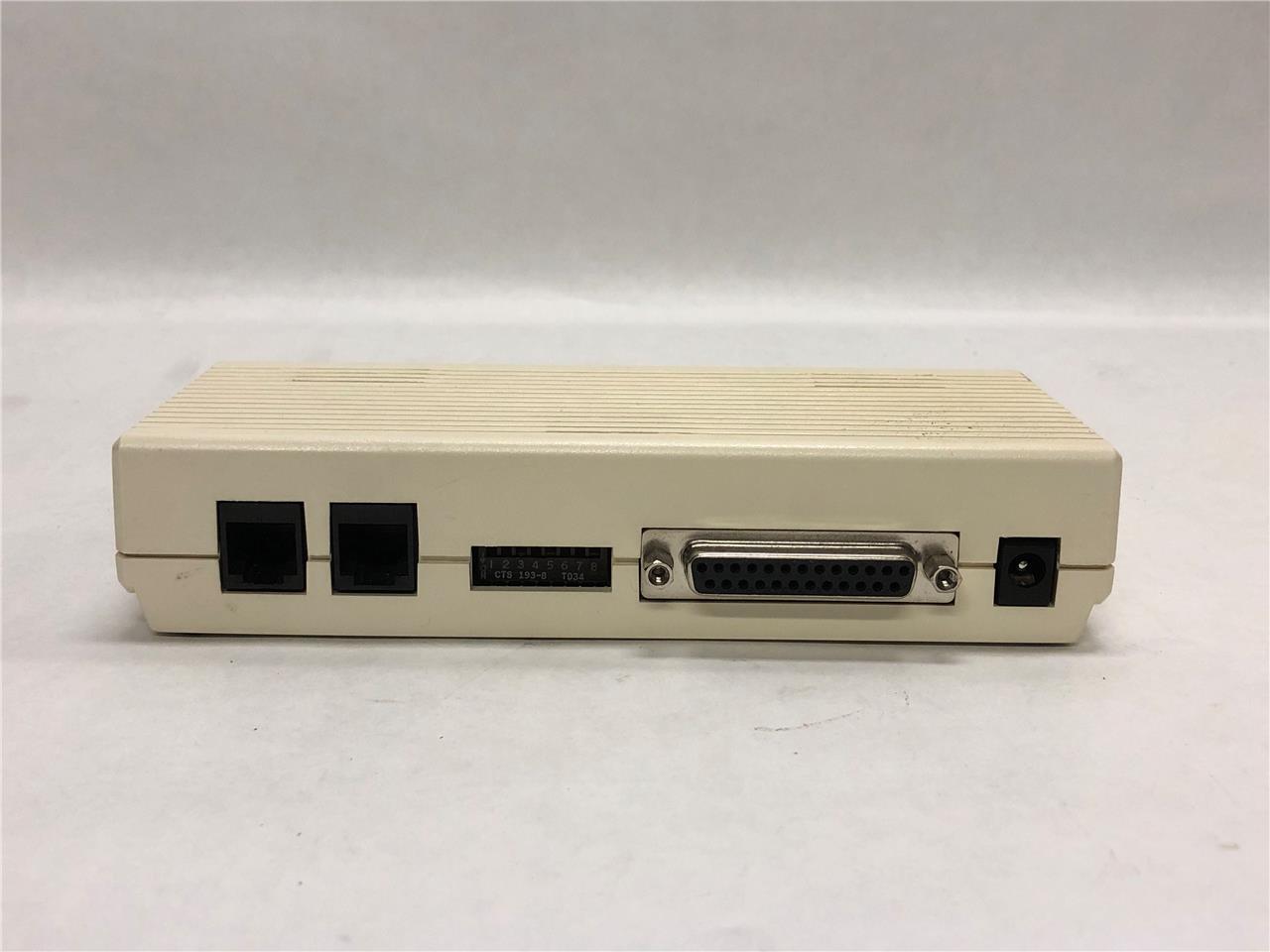 USRobotics Faxmodem V.90 56K Standard and x2 Technology Compatible Model 0701