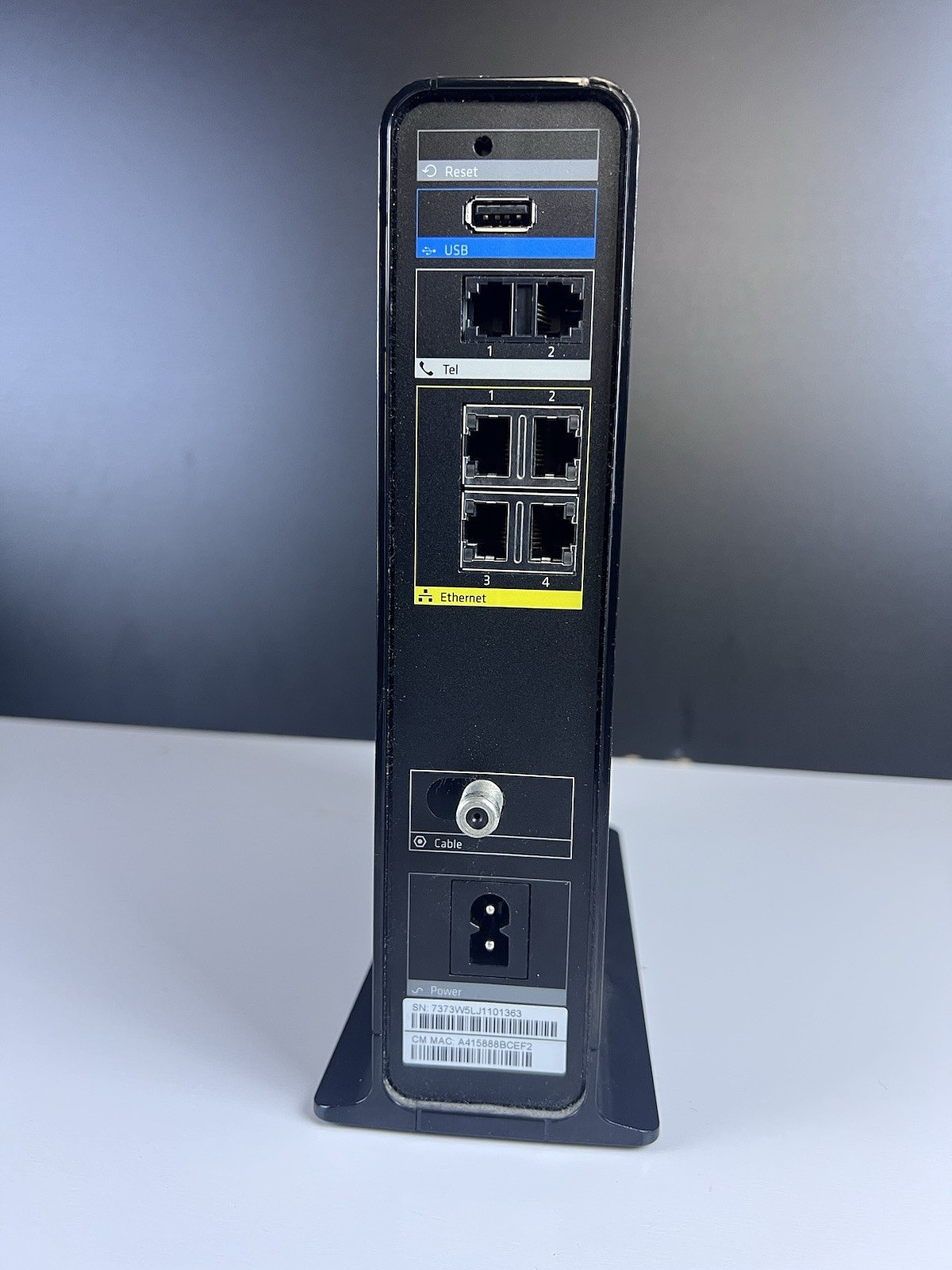 Lot of 4 Netgear ARRIS DOCSIS 3.0 Cable Modem Router Powers On Untested