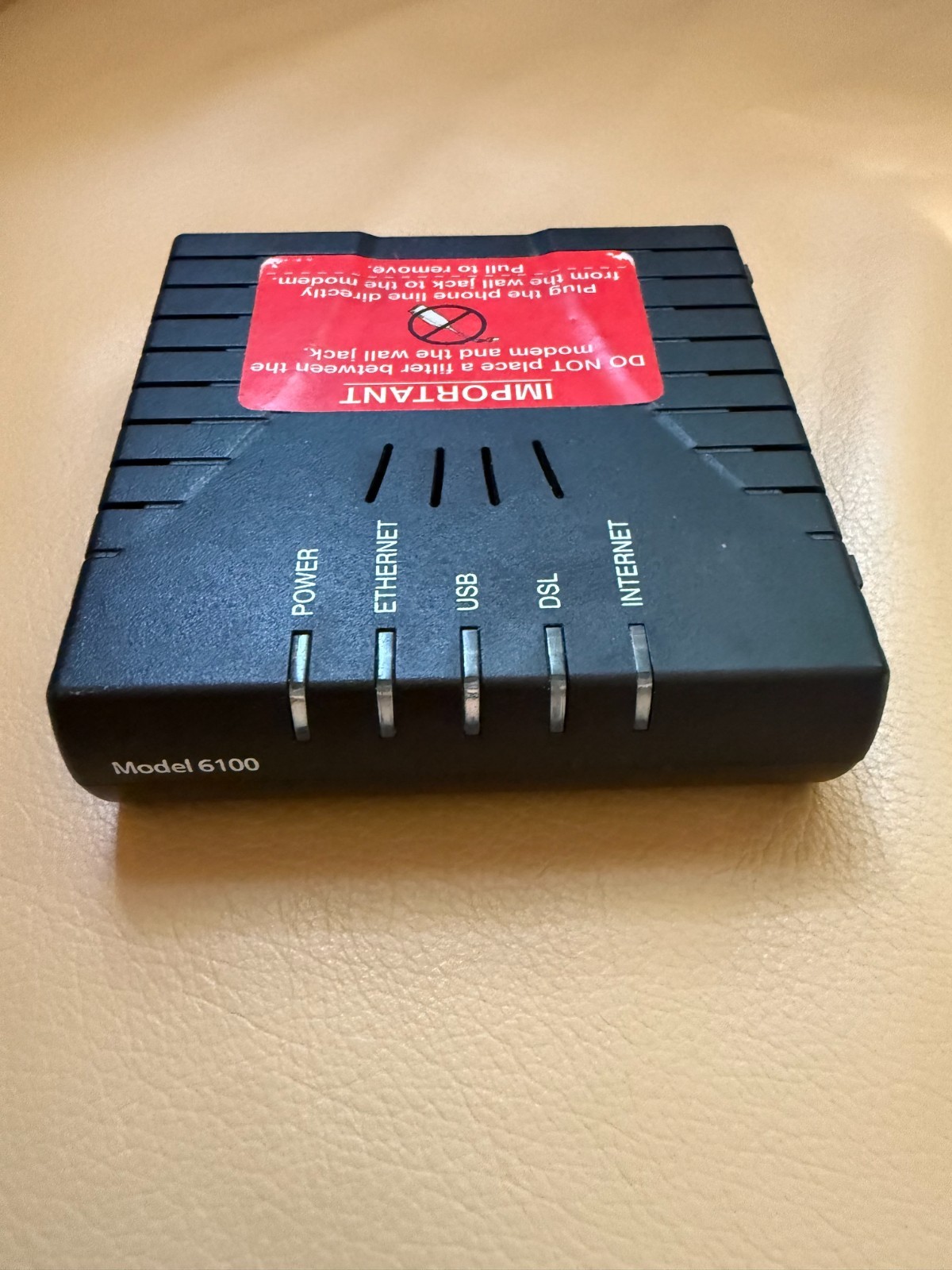 WESTELL MODEL 6100 ROUTER WITH ADAPTER