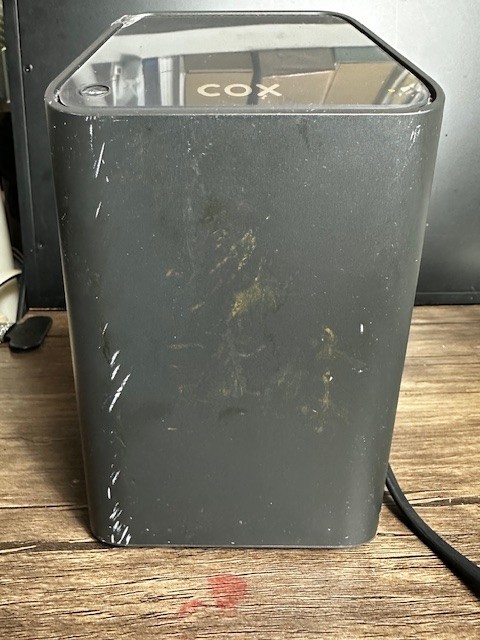 Cox Panoramic WIFI Gateway Combination Cable Modem And Router Tested