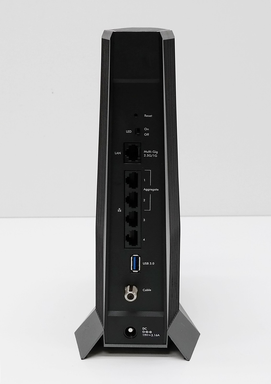 NETGEAR Nighthawk CAX80 AX6000 8-Stream Wi-Fi 6 Cable Modem Router