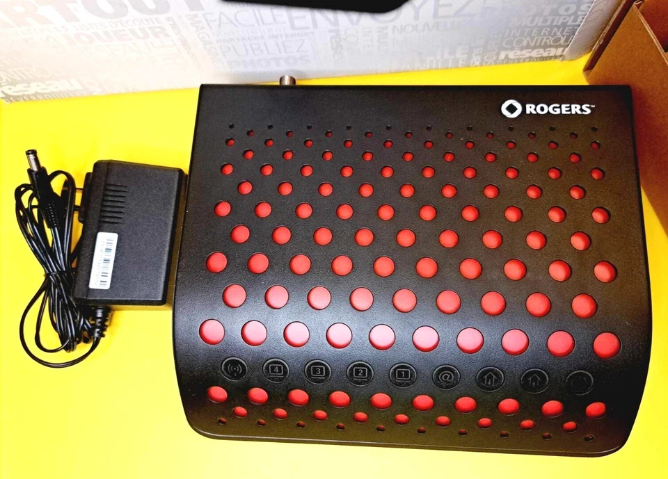 🔥 HITRON CGN2-ROG ROGERS DOCSIS 3.0-COMPLIANT CABLE MODEM WIRELESS GATEWAY WIFI