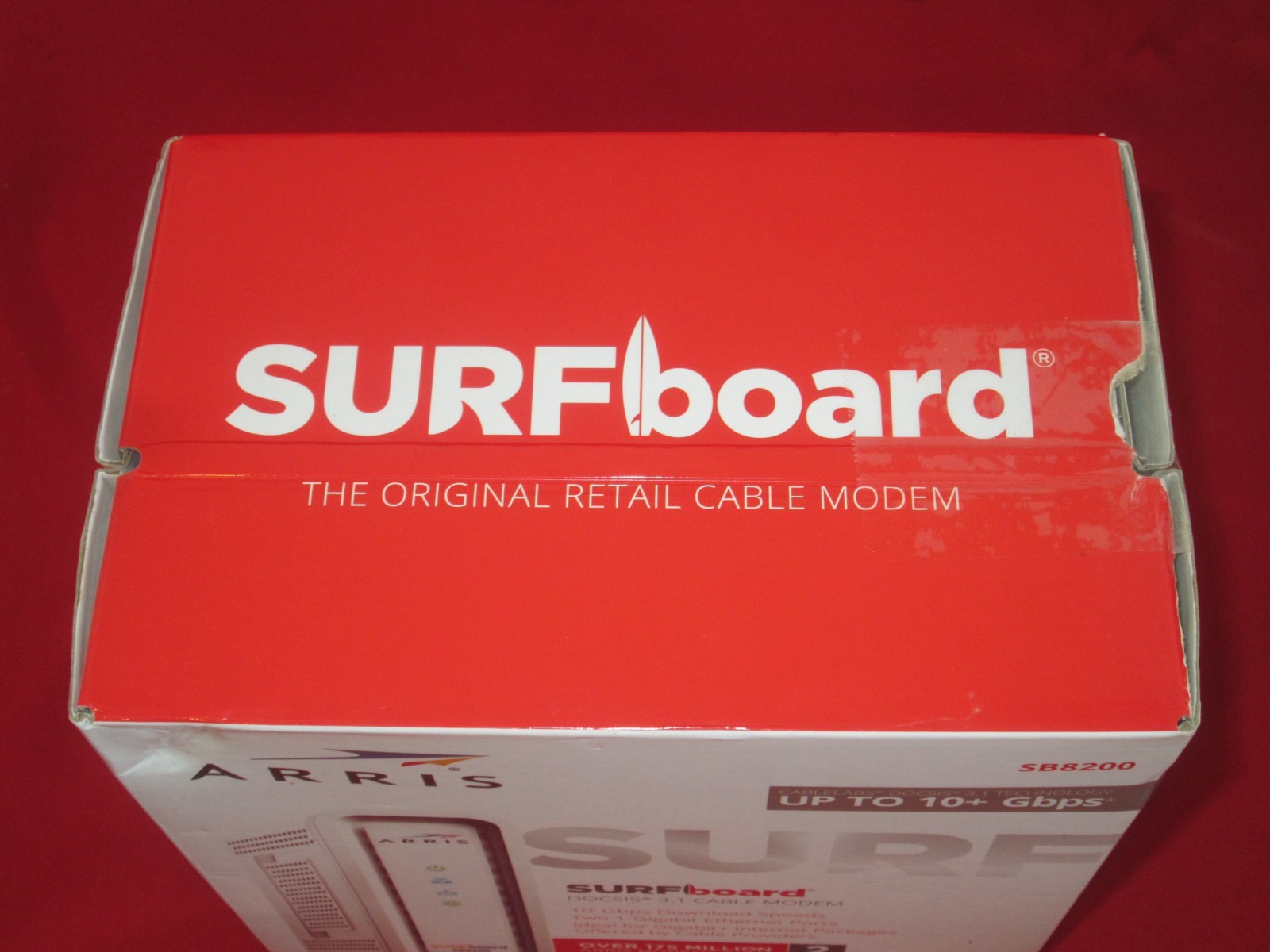 New in Sealed Box ARRIS SURFboard – SB8200 – DOCSIS 3.1 10 Gbps – Cable Modem