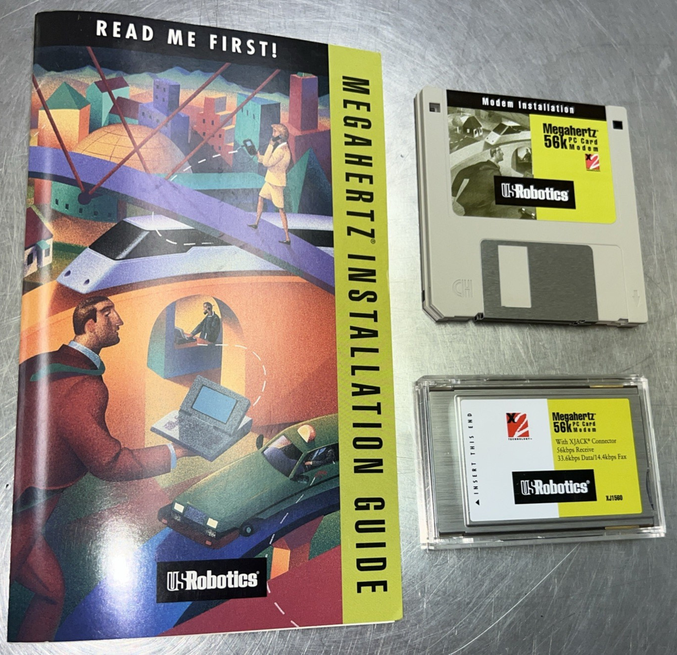US Robotics Megahertz 56k PC Card Modem~XJ1560