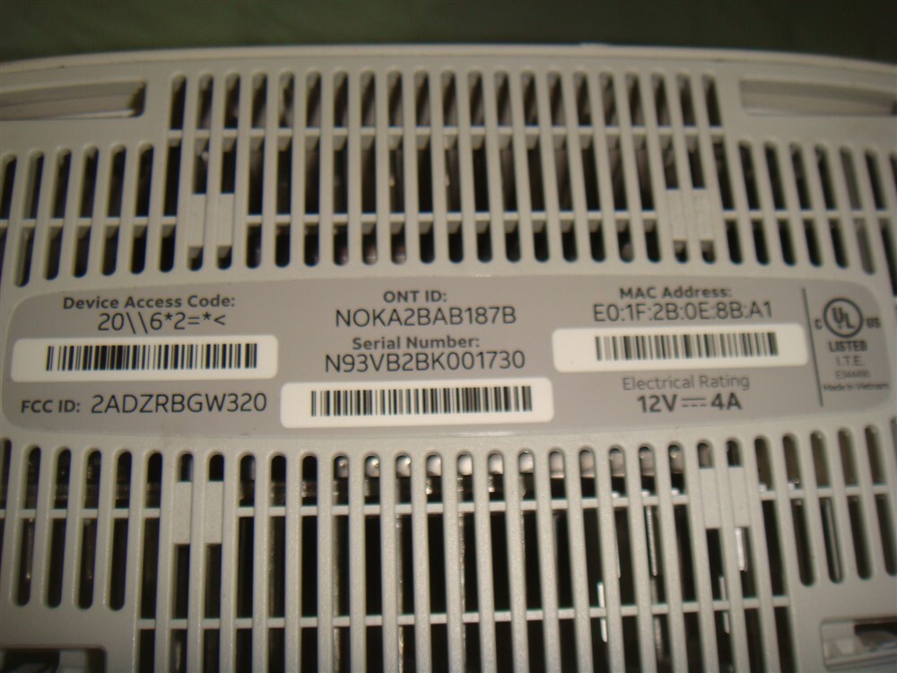 AT&T BGW320-505 WIFI GATEWAY MODEM & ROUTER -READ!