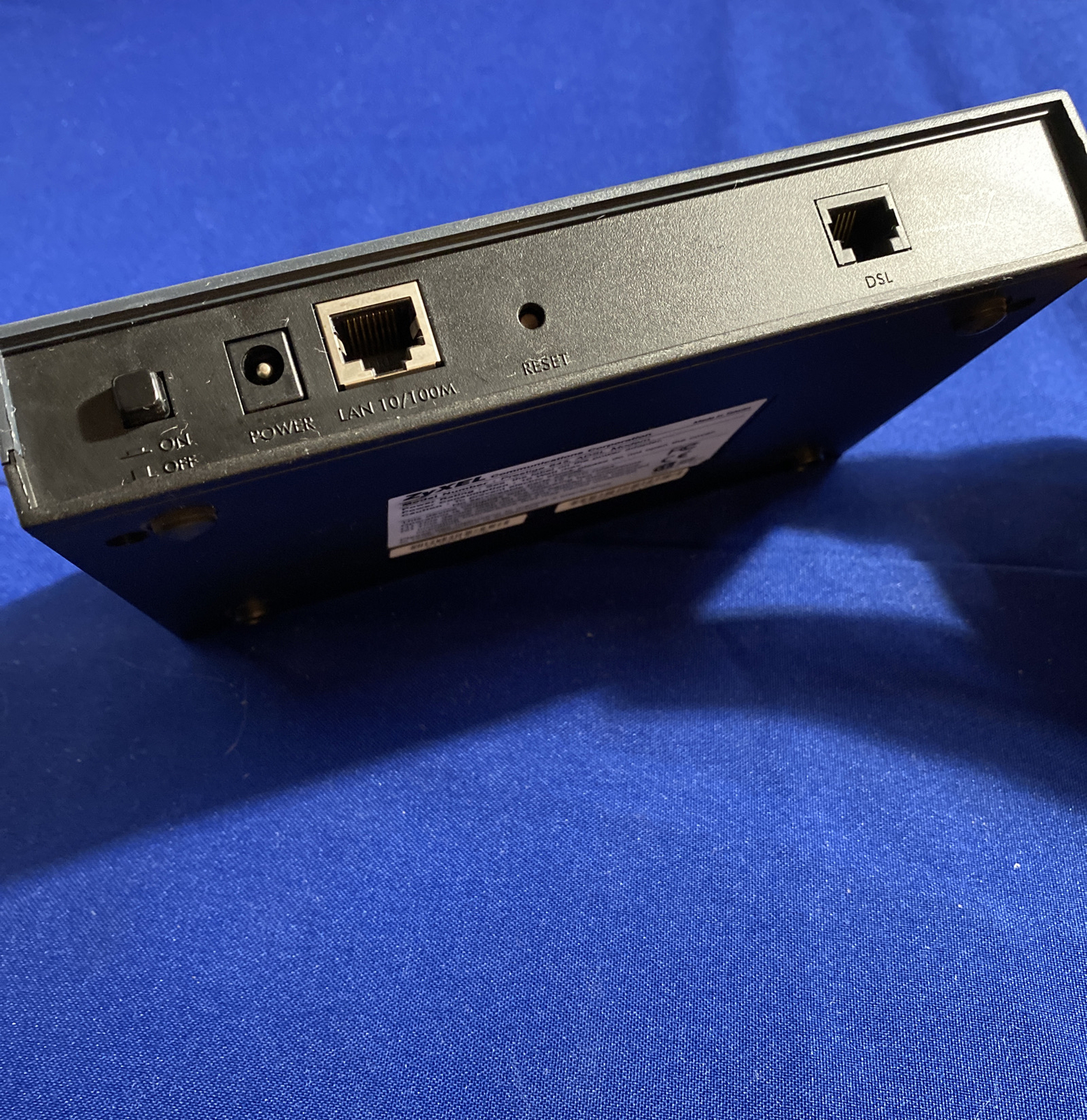 ZyXel Prestige 600 Series 645M ADSL Modem Internet Access Bridge & Power Adaptor