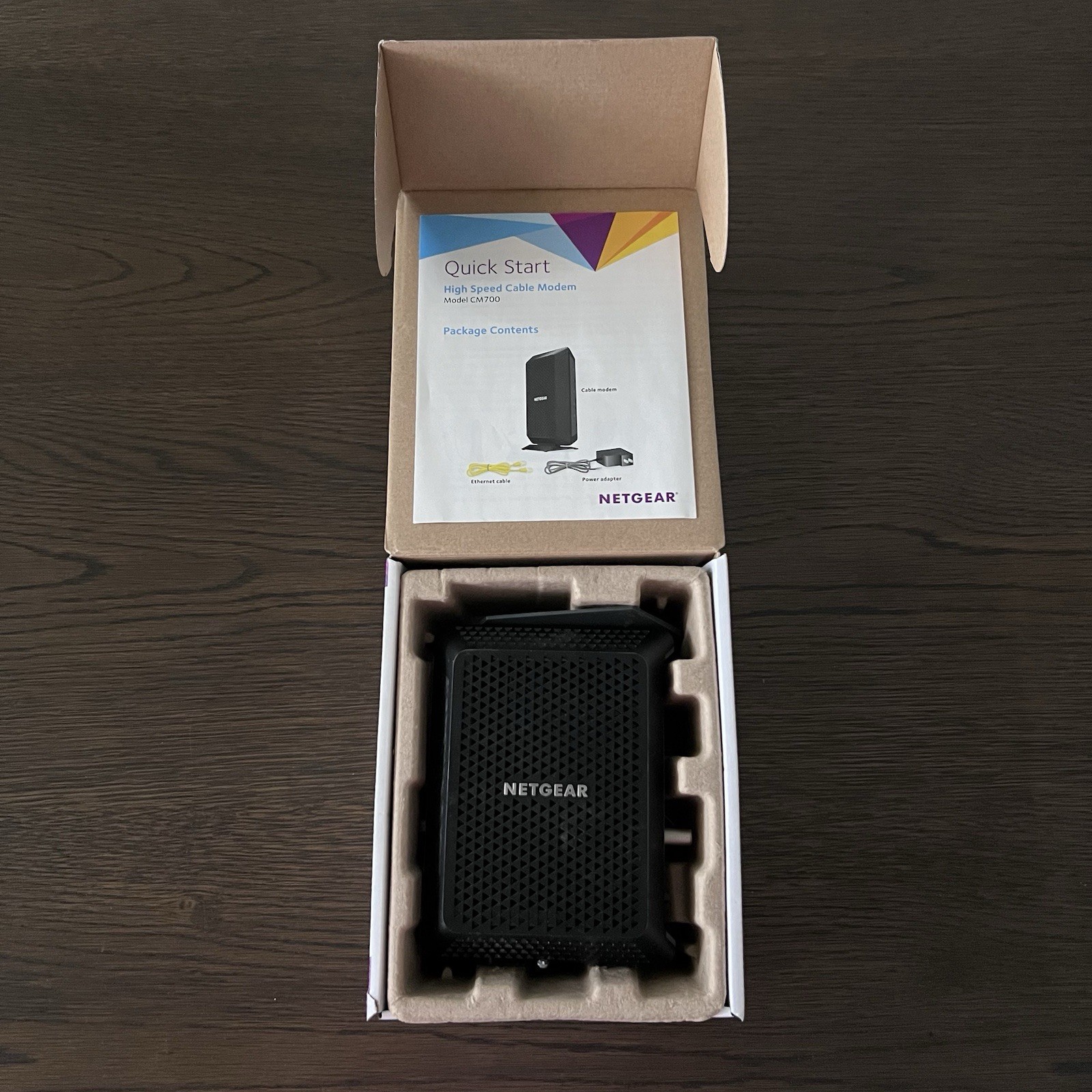 NETGEAR CM700-1AZNAS DOCSIS 3.0 Cable Modem 32×8 Channels NEW