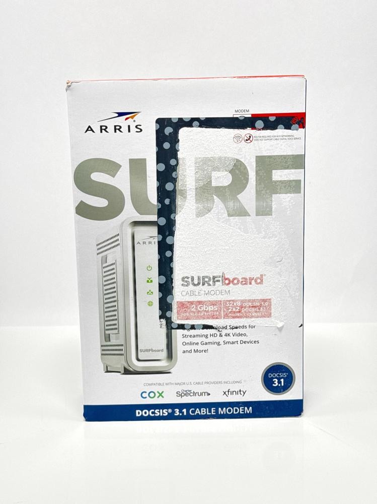 ARRIS SB8200 DOCSIS 3.1 Cable Modem Comcast Xfinity Approved