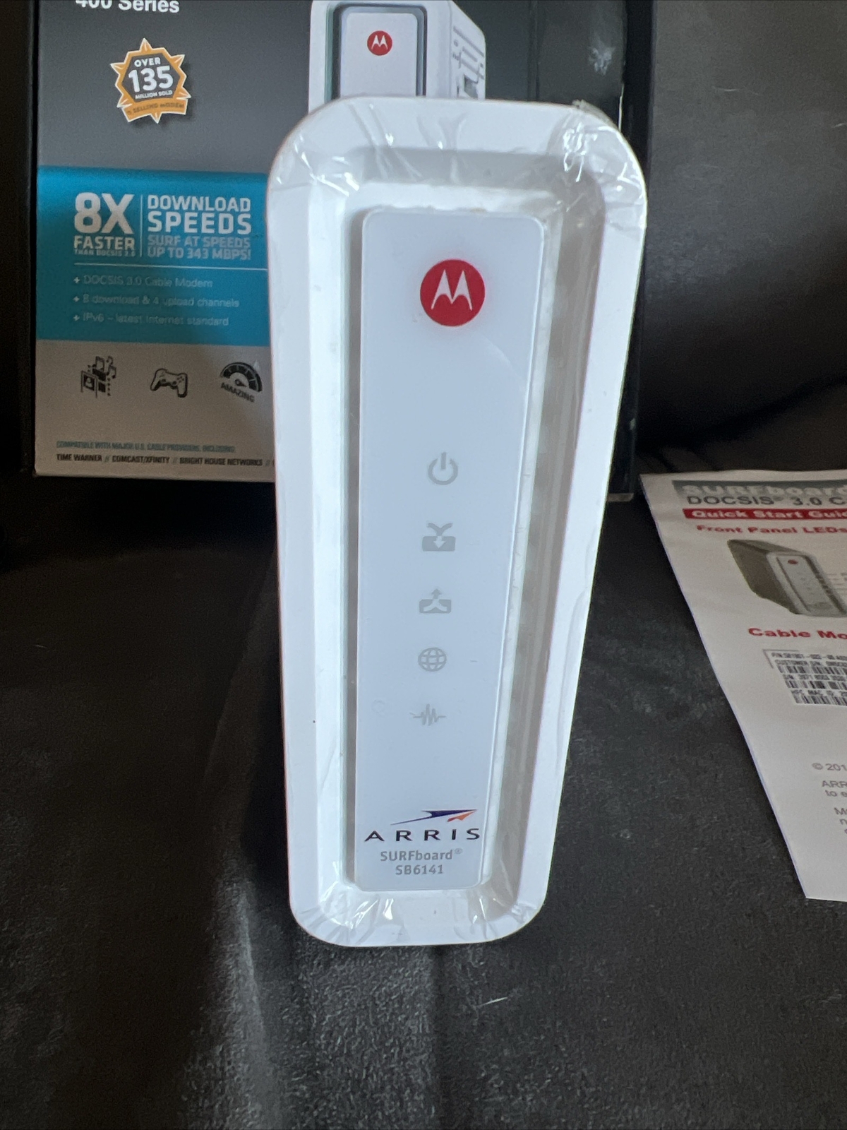 Motorola Arris SURFboard Modem 400 Series: Model SB6141, DOCSIS 3.0 New Open Box