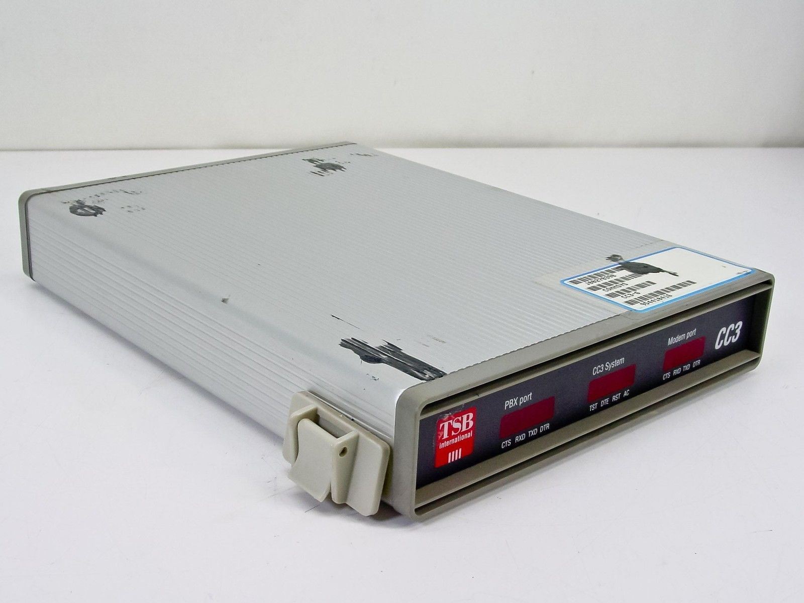 TSB International CC3-6-2400-NA External Modem Rev. A.4 & A.6 – No Power Supply
