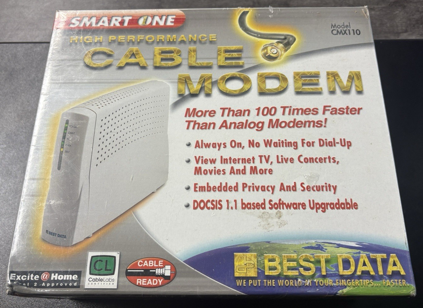 Best Data – Smart One, High Performance Cable Modem CMX110