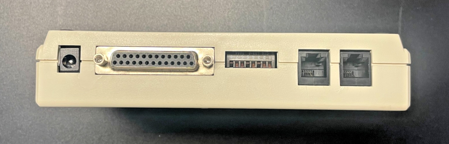 🖧 USRobotics Faxmodem 56K V.90 Model 0701 | x2 | Vintage External Modem