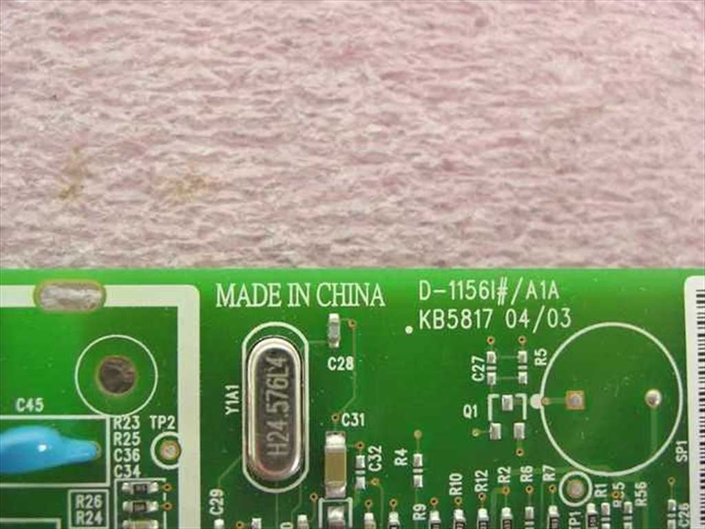 Agere D-1156i PCI 56k V.92 Modem Card from Sony Vaio VGC-RB series