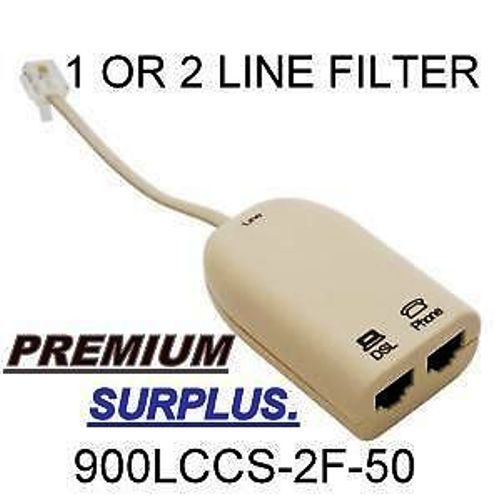5-PK 2 line FILTER KIT DSL PHONE 951222-001