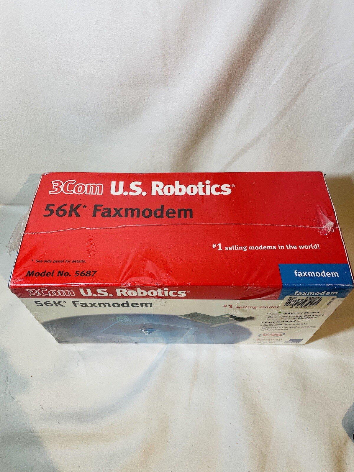 3COM U.S Robotics 5689 56K Faxmodem V.90 56K Standard and X2 Technology