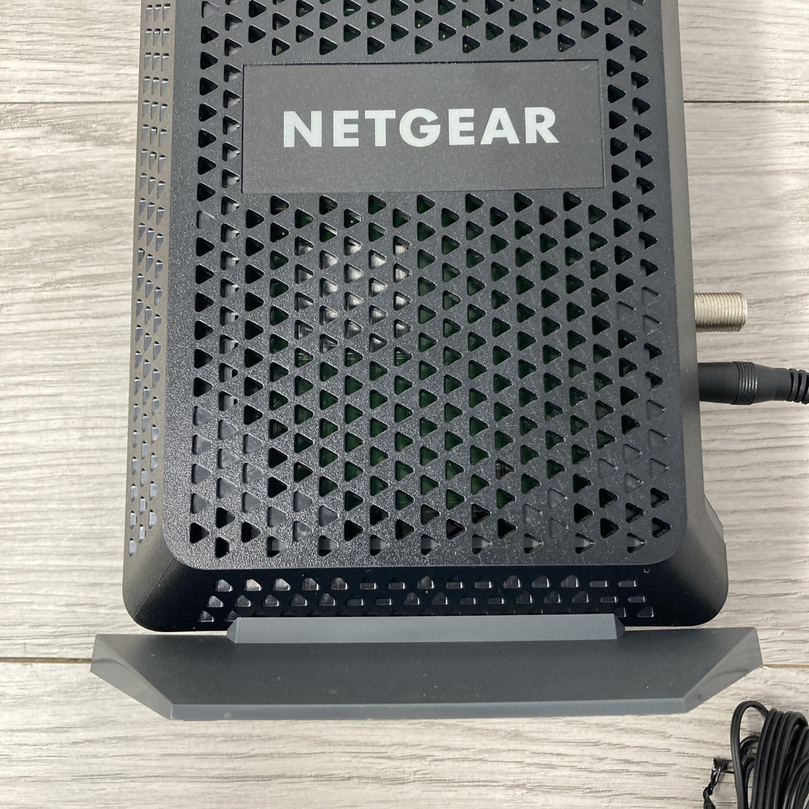 NETGEAR CM600-1AZNAS 960Mbps DOCSIS 3.0 Cable Modem w/12V Adapter PARTS / REPAIR
