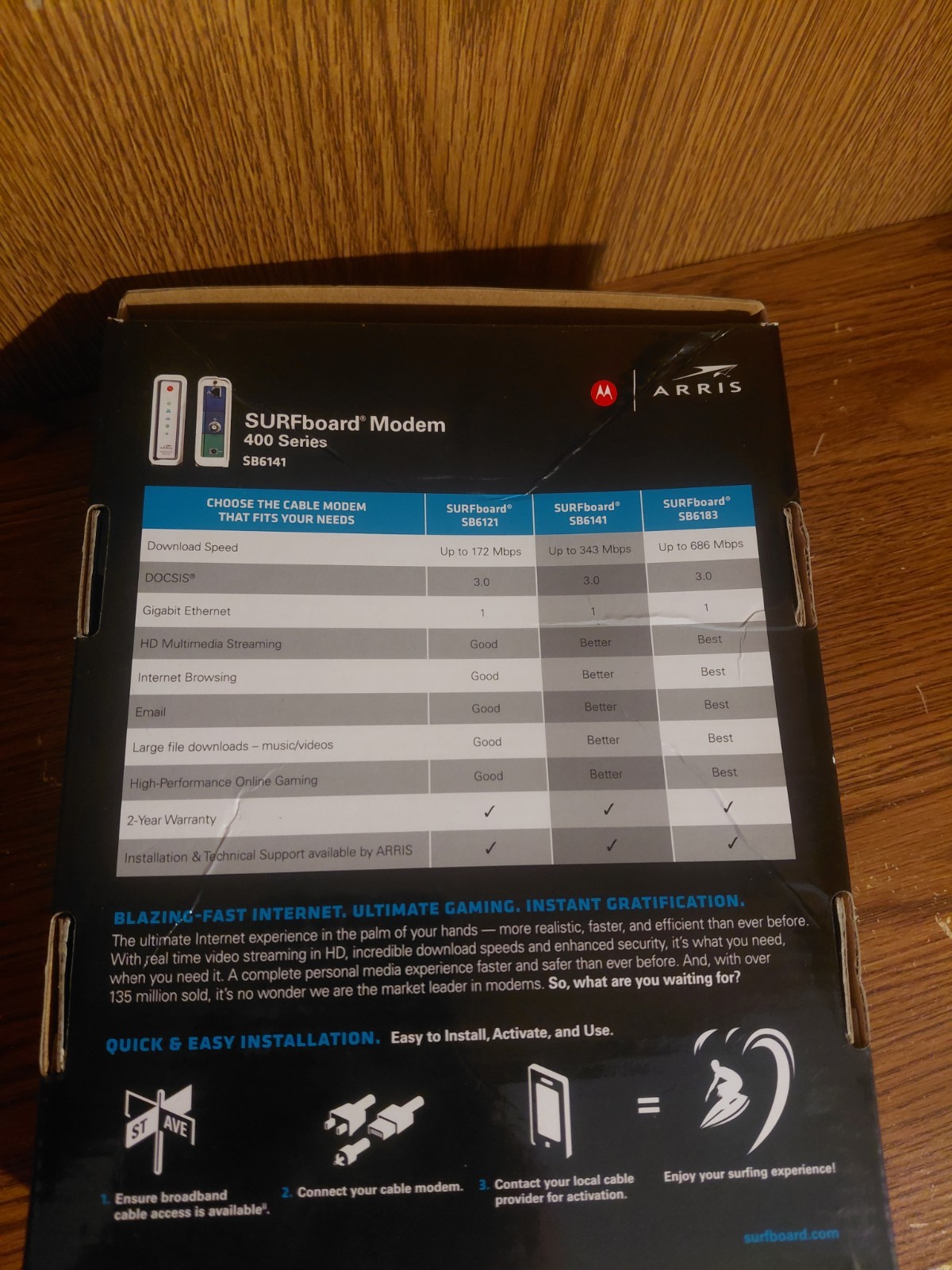 Motorola ARRIS SURFboard SB6141