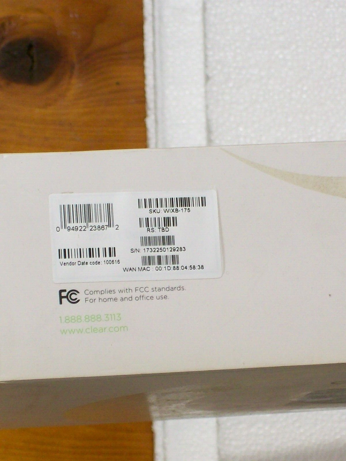 Clear Modem Series G, USED, EXCELLENT CONDITION,