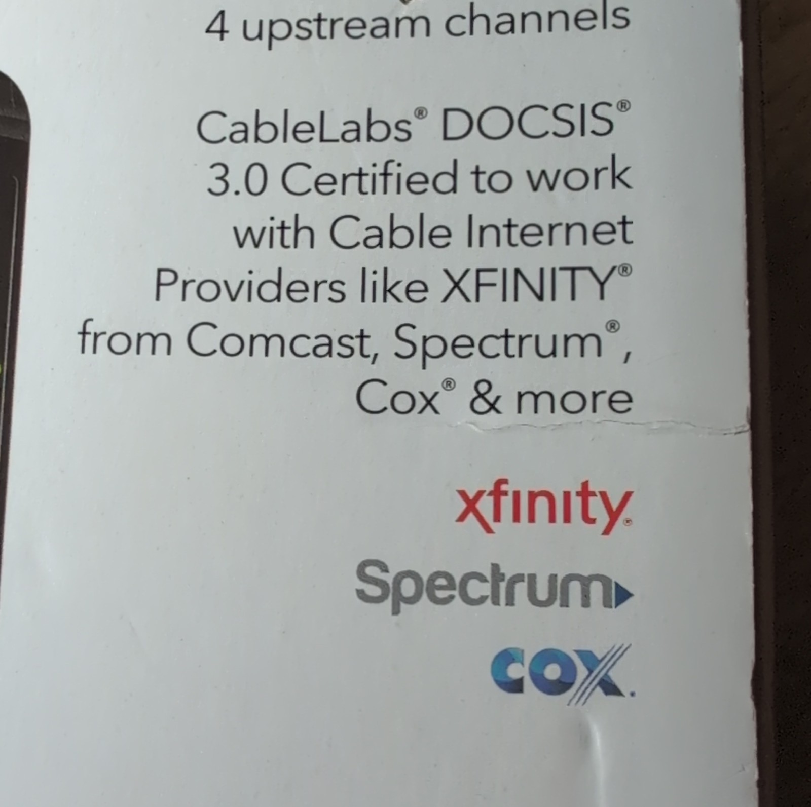 NETGEAR CM500 DOCSIS 3.0 Cable Modem 680Mbps Channel Bonding xfinity Cox