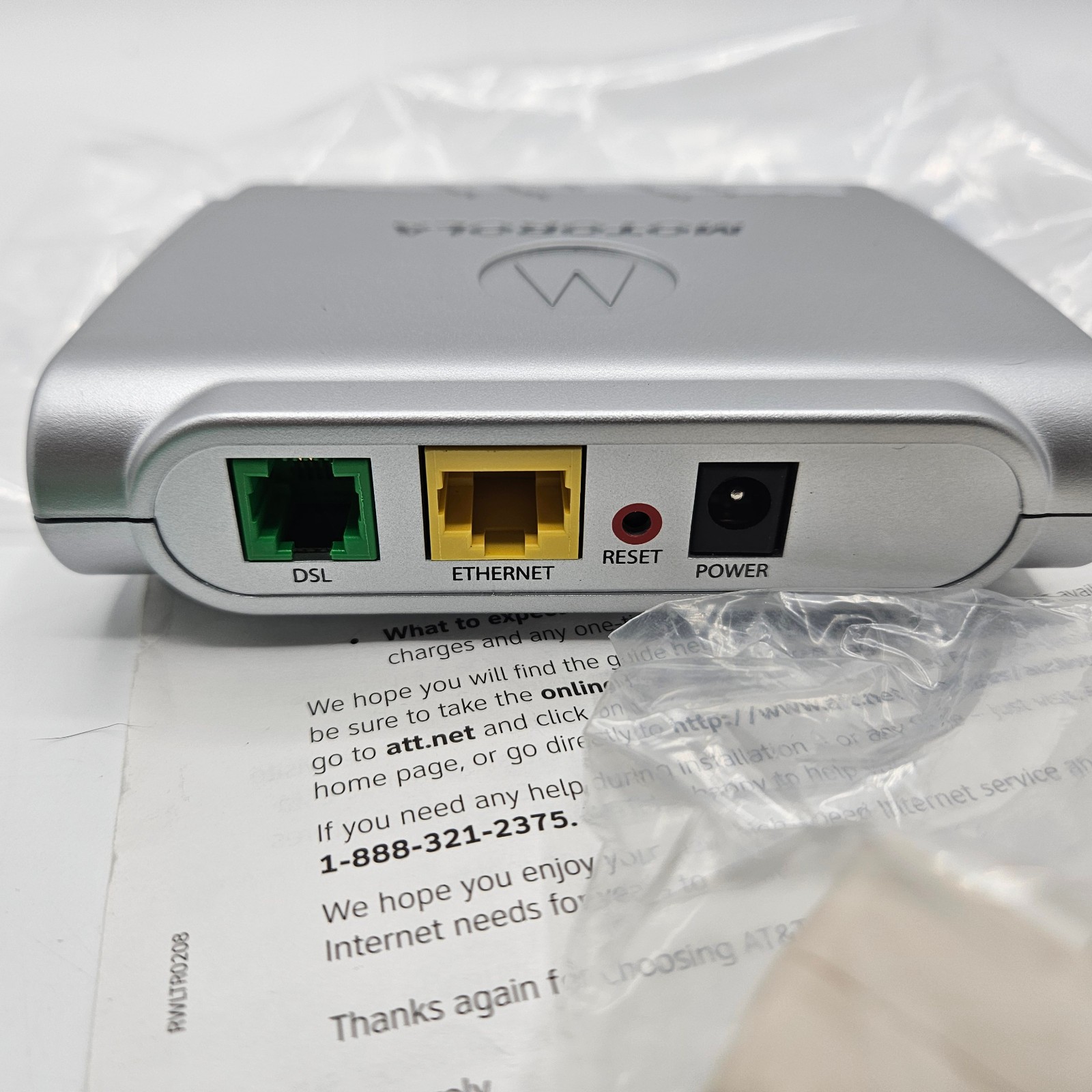 Motorola 2210-02-1006 High Speed Internet DSL Modem – NEW WITHOUT BOX