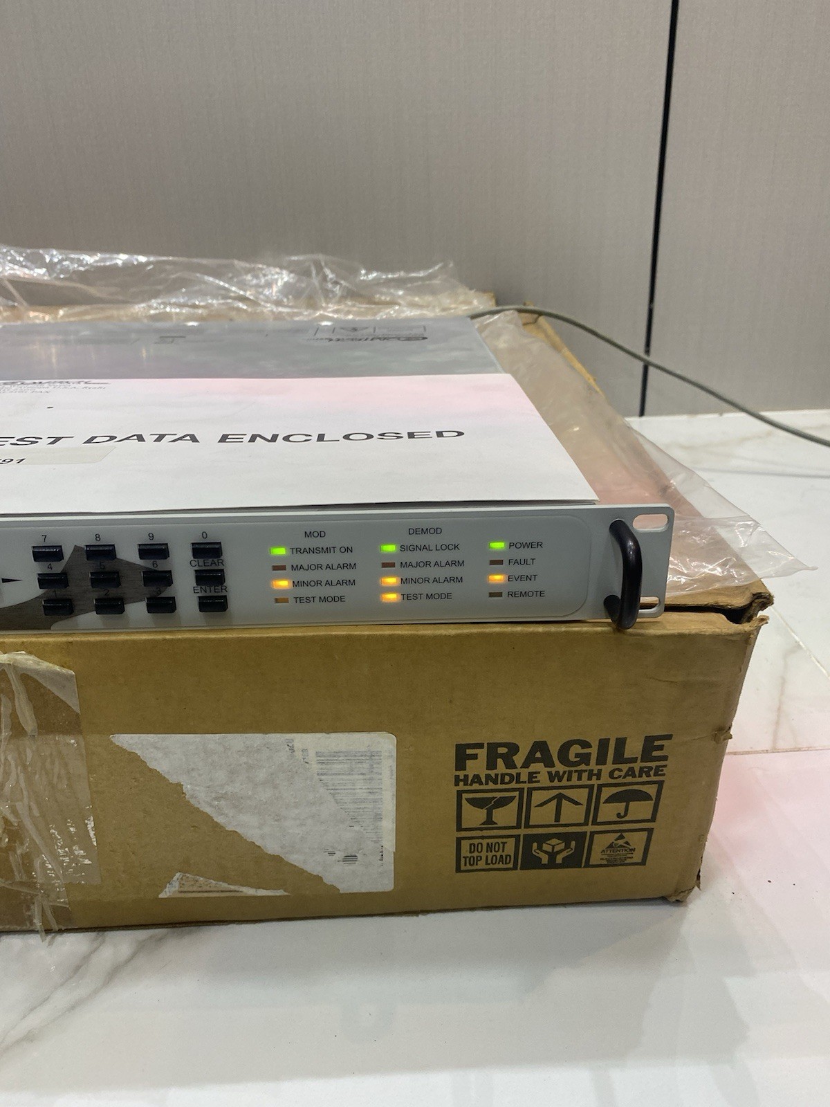 COMTECH EF DATA RADYNE DMD20 L-Band SATELLITE MODEM DMD20LBST0-227