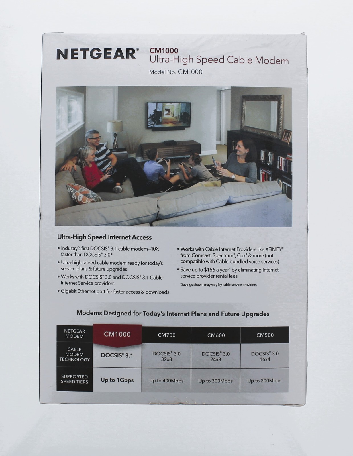 NETGEAR CM1000 Ultra- High Speed Cable Modem