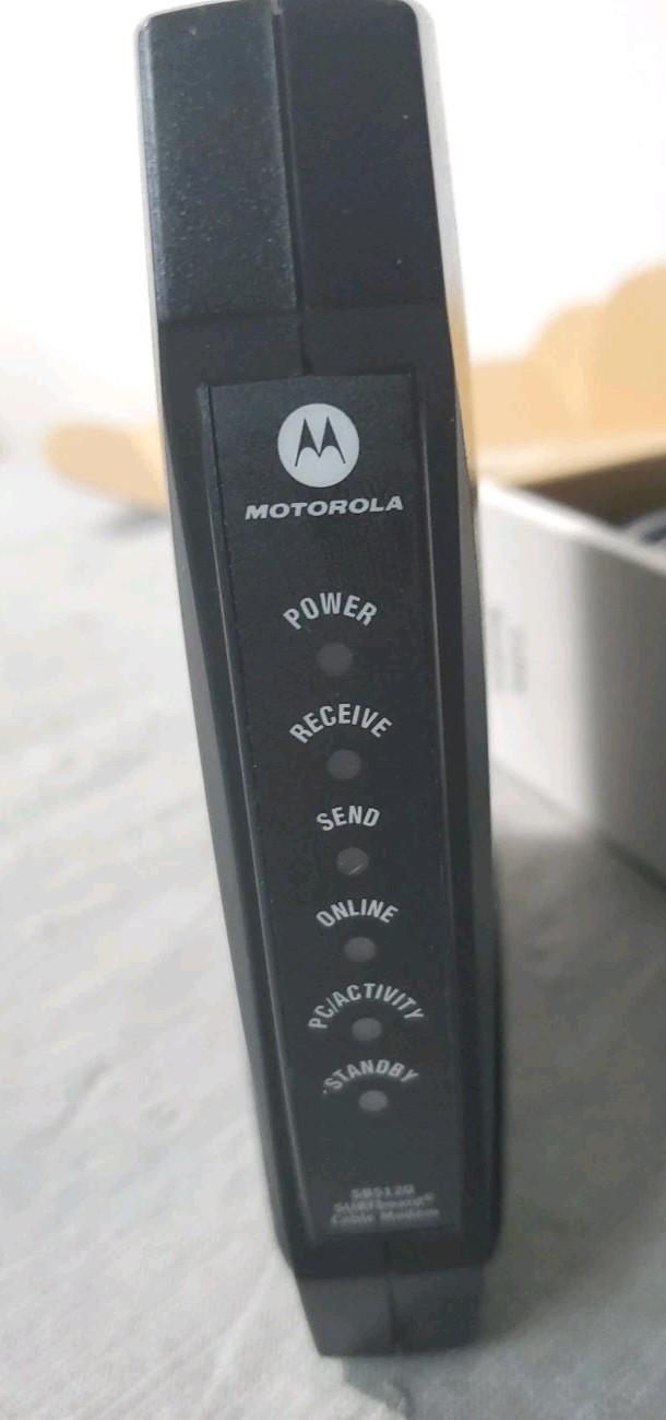 Motorola SURFboard SB5120 Cable Modem (505808-007-00) 38.91 Mbps