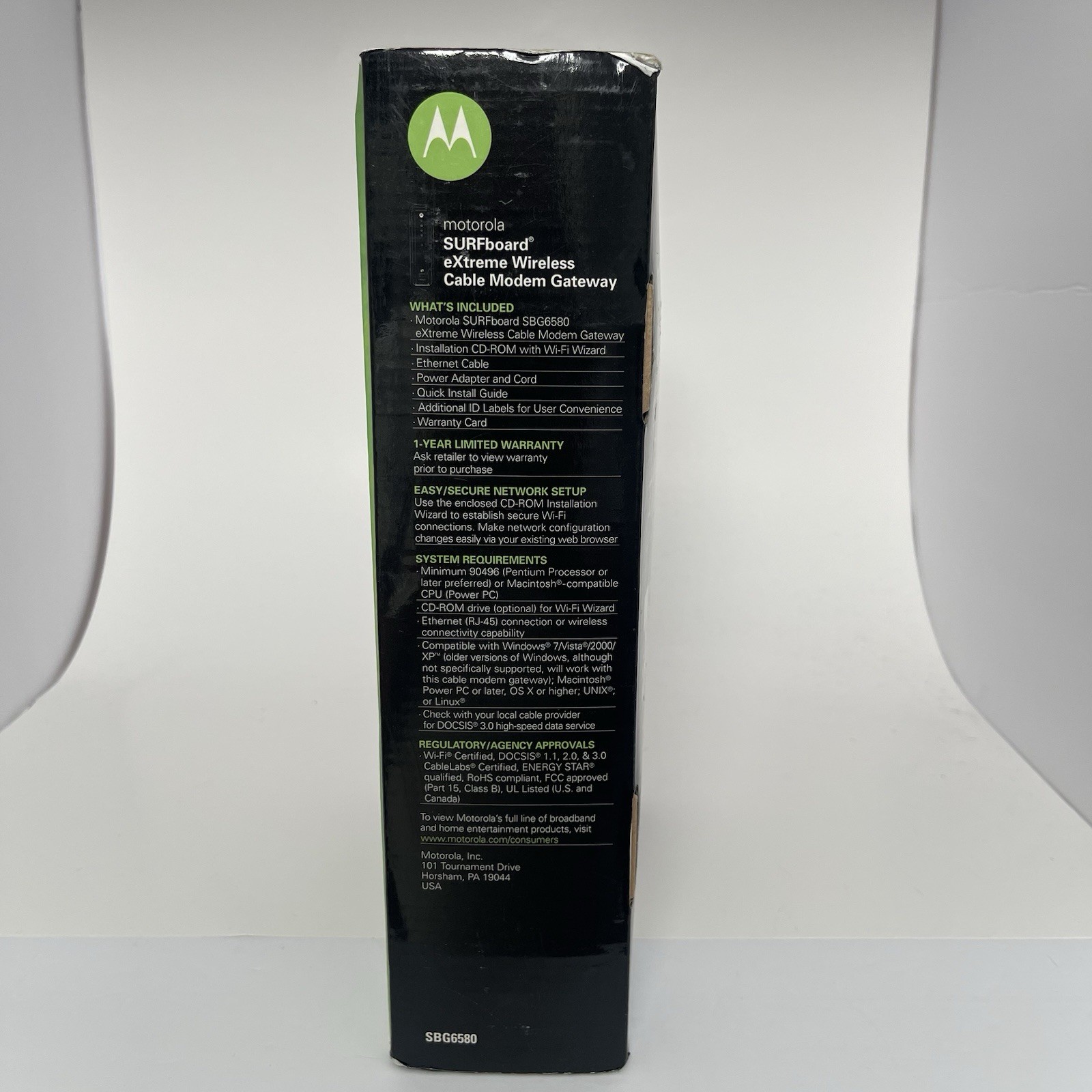 Motorola Surfboard Extreme Wireless Cable Modem Gateway SBG6580