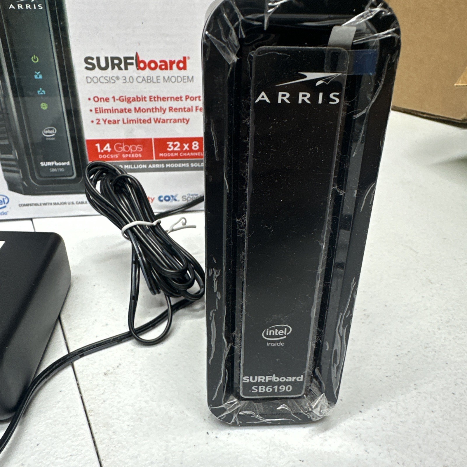 Works Tested XFINITY COX SPECTRUM ARRIS SURFboard SB6190 DOCSIS 3.0 Cable Modem