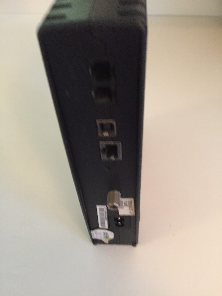 Used Arris Modem Model TM502G With Battery No Power cord