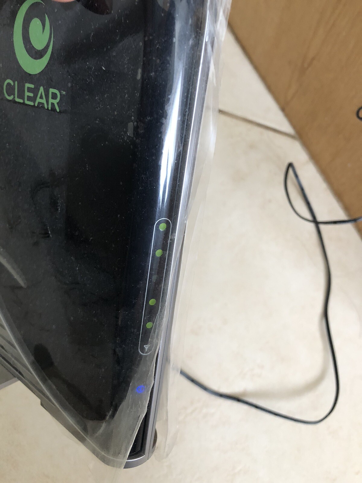 Clear Modem Series WIXB-175 Version Date Code V02(0710) Wireless Wi-Fi Modem FS