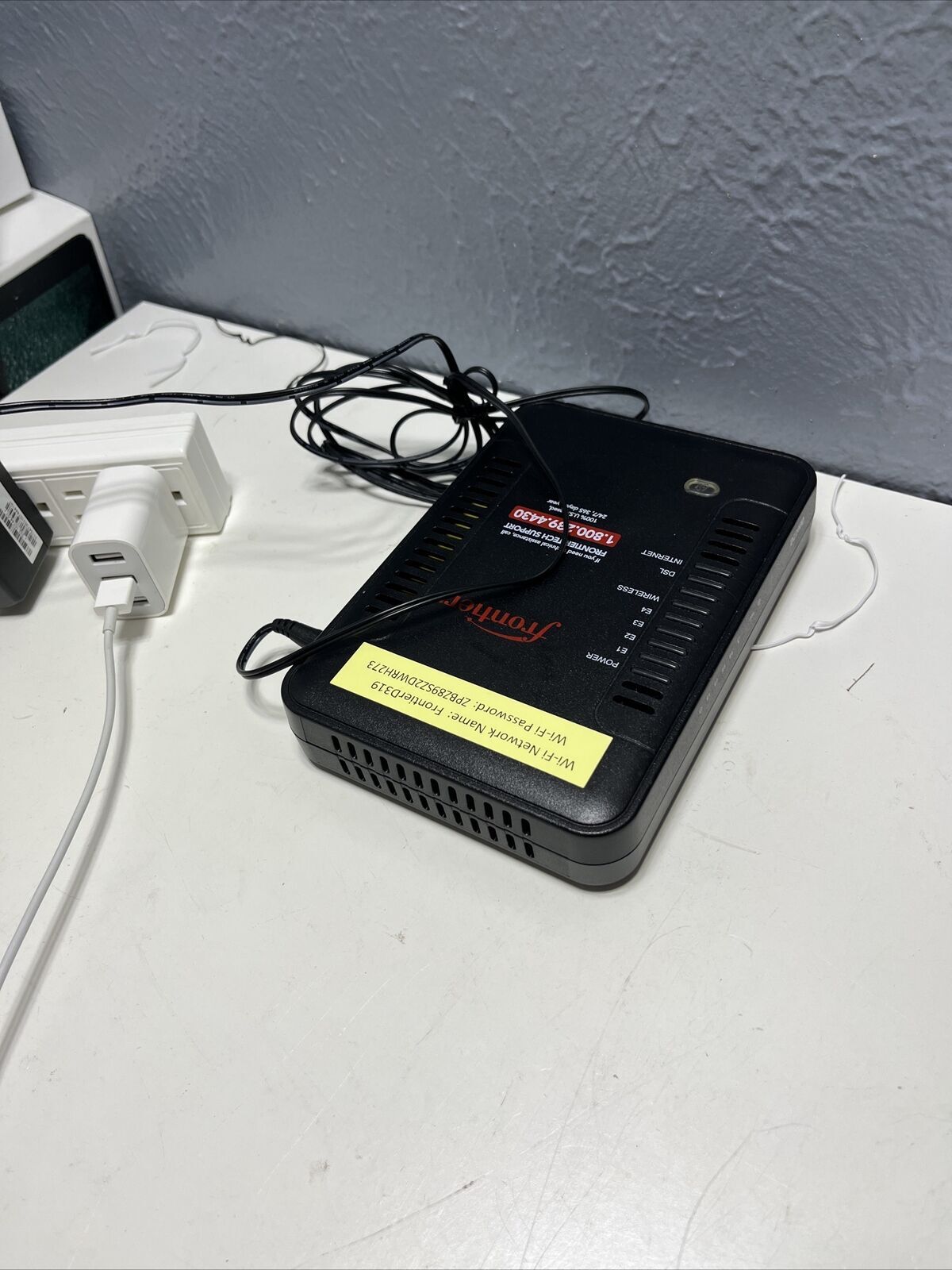 Netgear ADSL2+ Modem Router Powers On