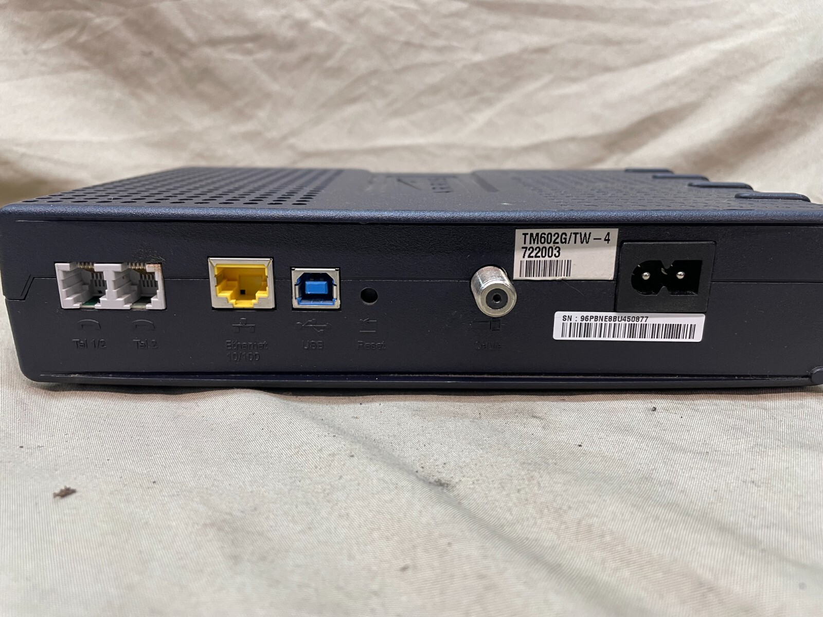 Arris Telephony Modem TM602G /TW-4 Comcast