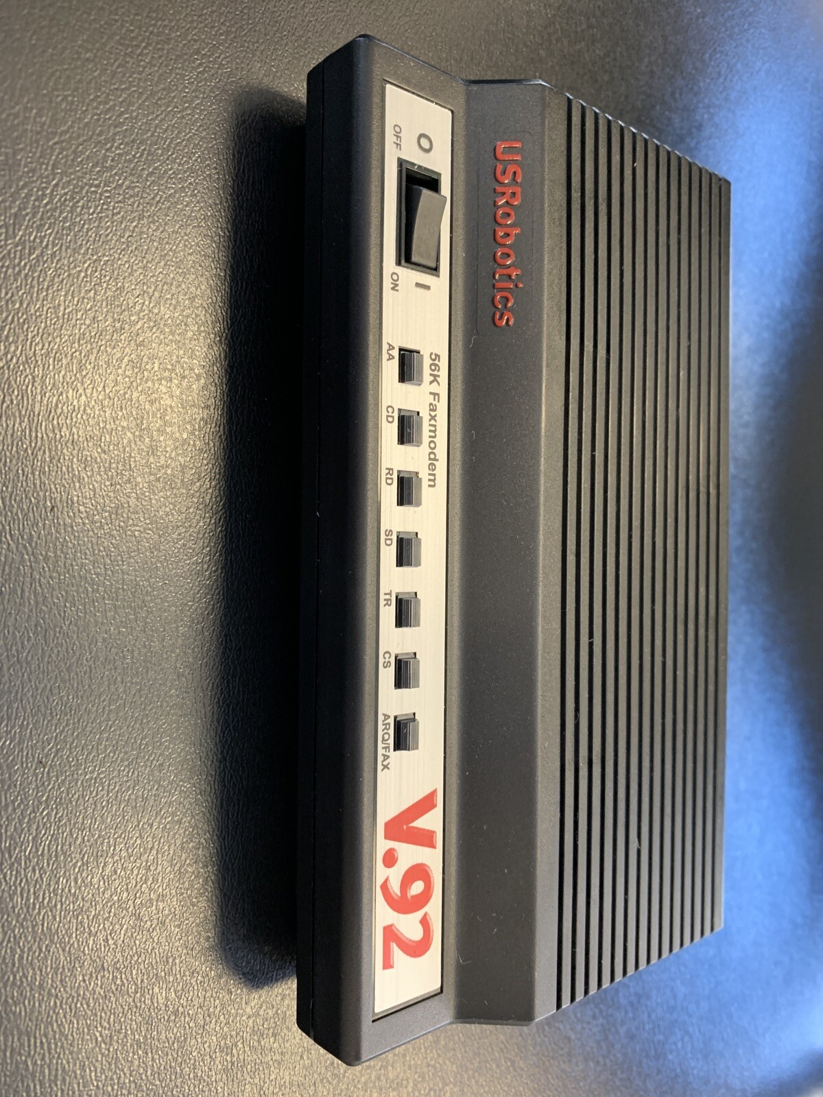 US Robotics V.92 USR5686E External Modem + Fax