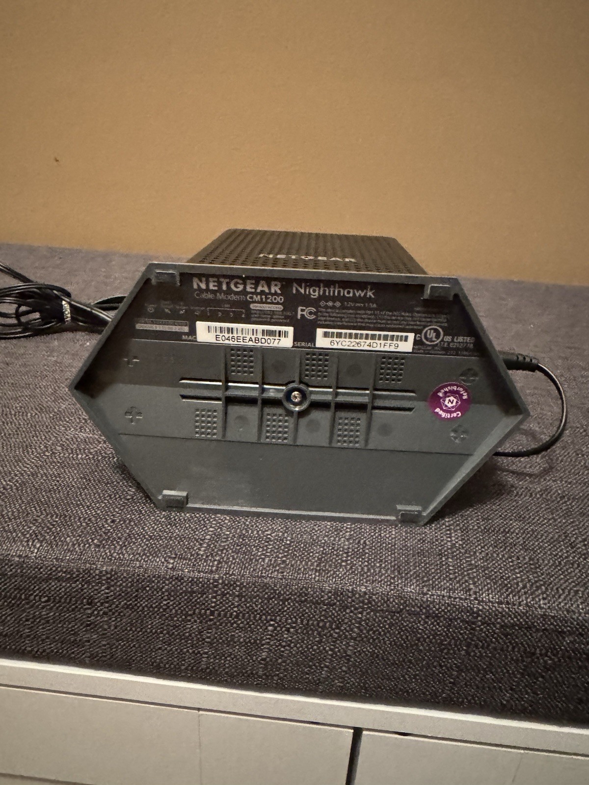 NETGEAR Nighthawk CM1200 DOCSIS 3.1 Cable Modem