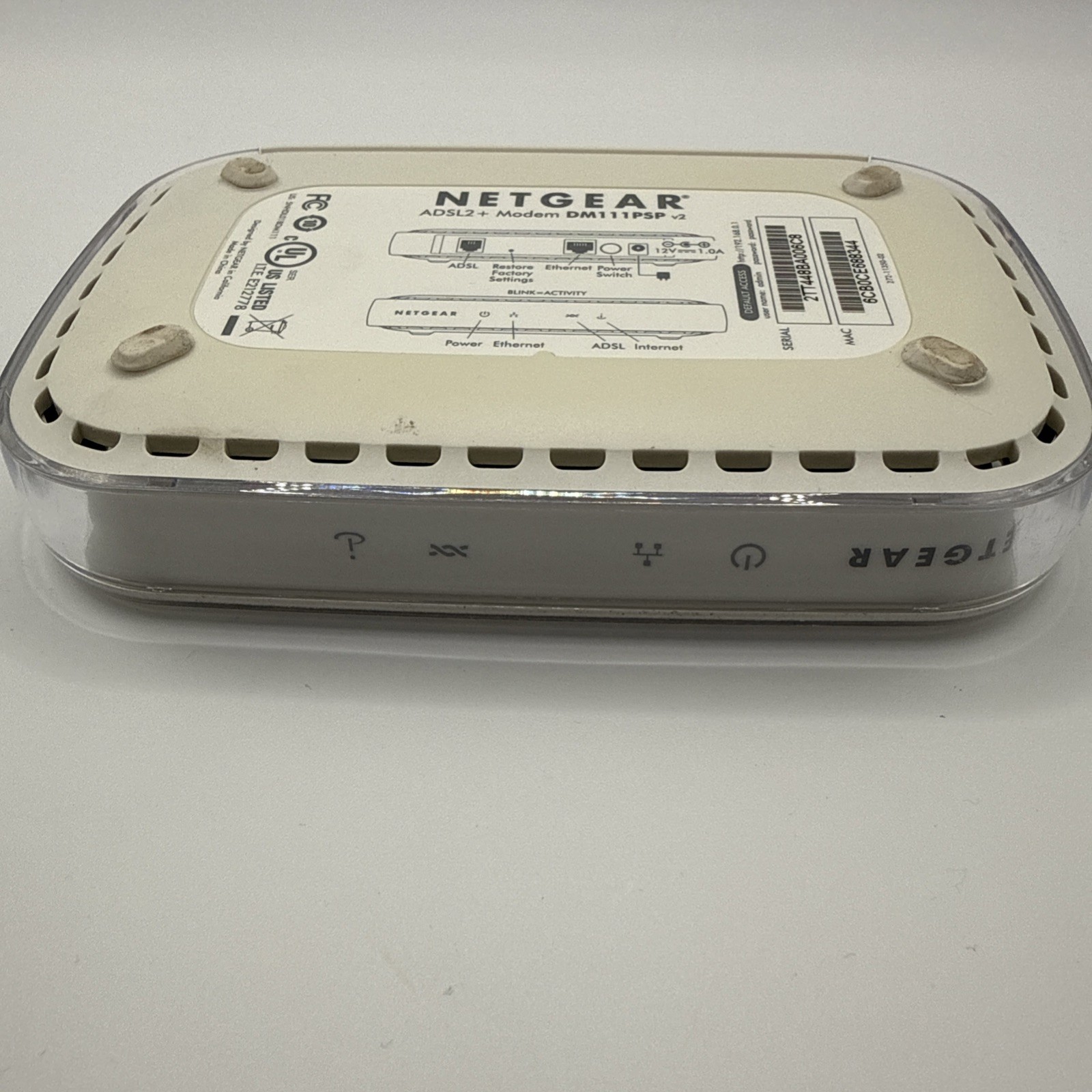 Netgear Broadband ADSL2+ Plus Modem pre-owned