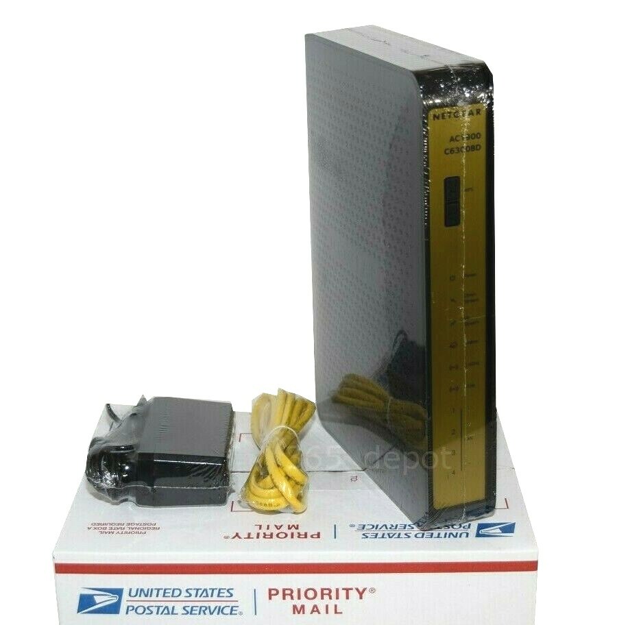 Netgear C6300BD AC1900 Docsis 3 Cable Modem Wireless Router Comcast Xfinity COX